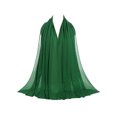 thumbnail image 1 of Minnieouse Bufanda turbante Color liso Suavidad Envoltura para la cabeza Transpirable Diseño simple Ampliamente aplicable Suministros para niñas Accesorios de disfraces Verde brillante, 1 of 6