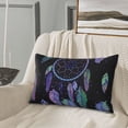 thumbnail image 5 of Balery Dreamcatcher With Colorful Feathers Bedding Queen Pillow Cases - Envelope Closure - Soft Brushed Microfiber Fabric - Shrinkage and Fade Resistant Pillow Cases-20"x30", 5 of 6