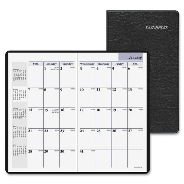 At-A-Glance AAGSK5300 6,19 x 3,63 Po Dayminder Planificateur Mensuel de Poche