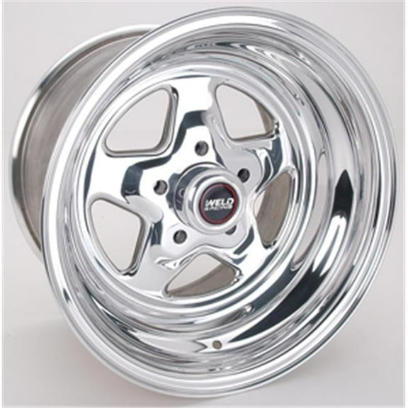 Weld ProStar 15x10 / 5x4.5 BP / 5.5in. BS Polished Wheel - Non-Beadlock - 96-510210