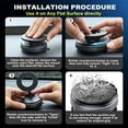 thumbnail image 2 of Ourlife Upgraded 360° Nano Gel Magnetic Phone Holder for Car/for iPhone 17 Pro Max, Strongest Suction, Magnetic Force, Magsafe Compatible, Adjustable Suction Cup Mount., 2 of 9