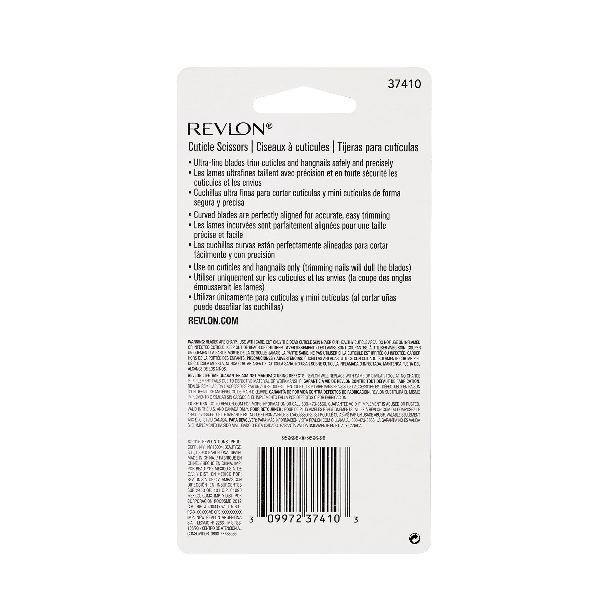 Revlon Curved Blade Cuticle Scissors