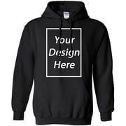 JOOCAR Add Your Own Text and Design Custom Personalized Sweatshirt Hoodie