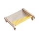 thumbnail image 3 of Percha para ventana de gato para mascotas, hamaca para colgar en la ventana, estante para gatos, marco de madera, hamaca para gatos, cama duradera par gris amarillo Yinane Percha para ventana de gato, 3 of 8
