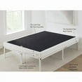 thumbnail image 3 of Mainstays 5" Full High Profile Easy Assembly Smart Metal Box Spring, (Mattress & Bed Frame Not Included), 3 of 8