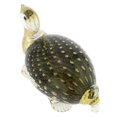 thumbnail image 5 of GlassOfVenice Murano Glass Bullicante Turtle - Black, 5 of 8