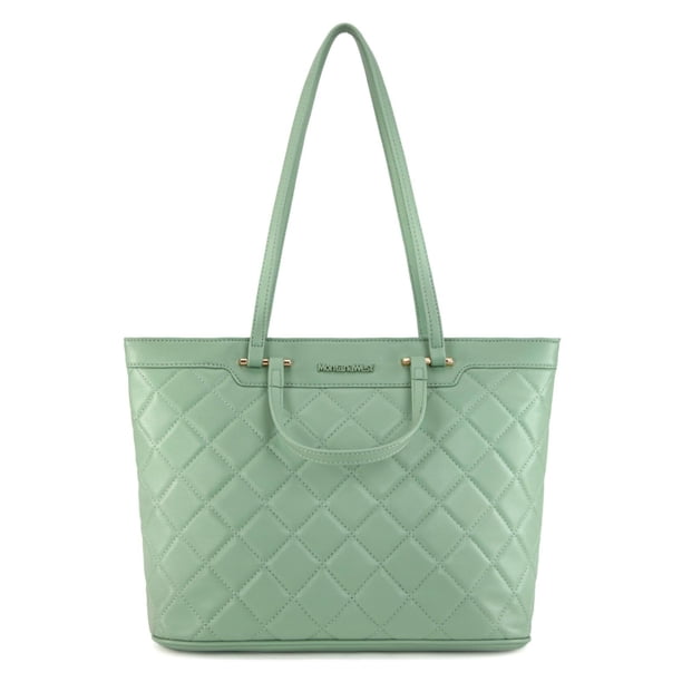 Bolso Tote Montana West de Cuero Vegano Acolchado para Mujeres