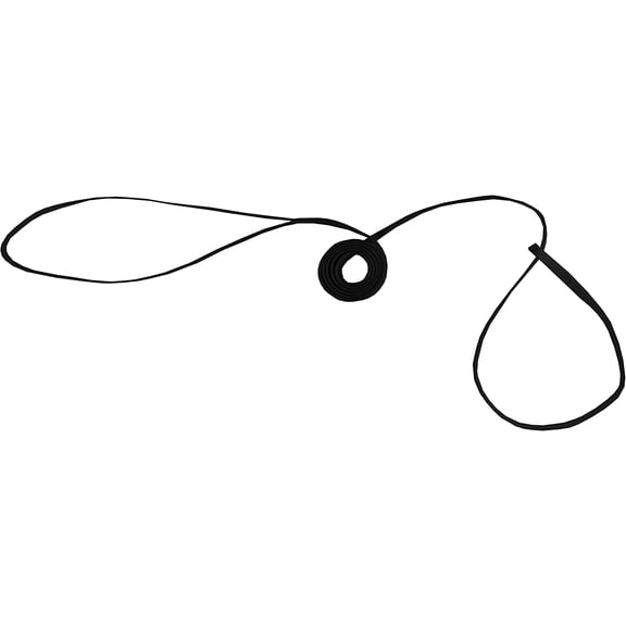 Resco Black Cordo-hyde Loop Lead 3/8 by 36 Inches Long