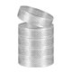 thumbnail image 3 of 5 Pcs Circular Porous Tart Ring Bottom Tower Pie Cake Mould Heat-Resistant Perforated Cake Mousse Ring, 8cm, 3 of 5