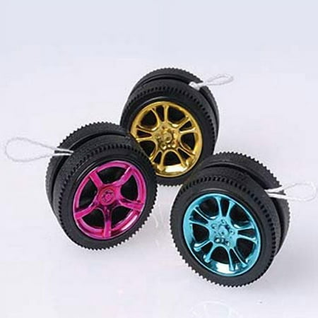 Assorted Color Designer Rim Wheel Yo Yo's