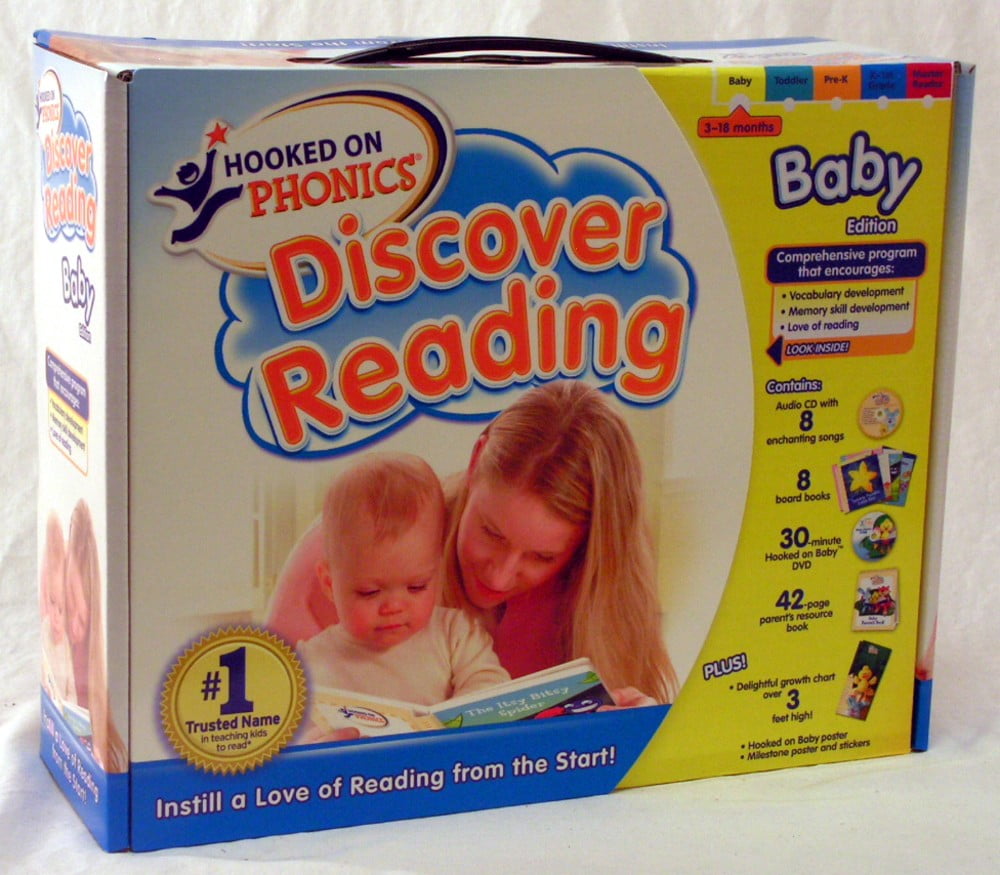 Hooked on Phonics Discover Reading Baby Edition Boxed Set