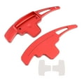 thumbnail image 4 of Levas de cambio en el volante para Mercedes-Benz A C E ML 12-15 Aluminio Rojo, 4 of 11