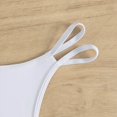 thumbnail image 5 of JIAYUE Womens Swimwear Beach Vacation Brazilian High Leg Bikini Thong With Strap Summer Bathing Suit Solid Color Stylish Swim Bottoms, 5 of 6