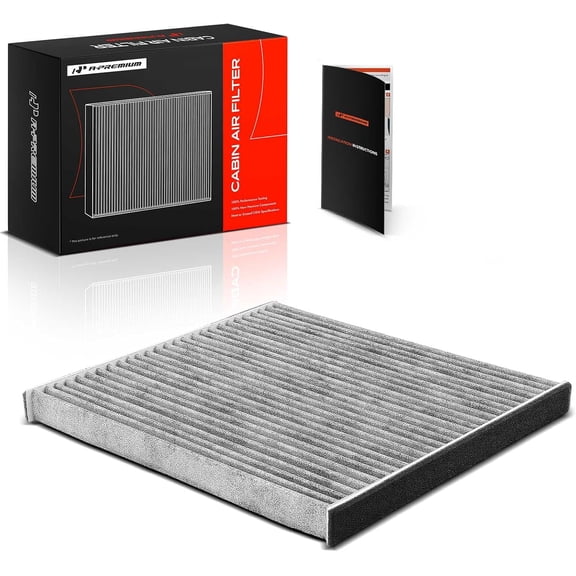 A-Premium Cabin Air Filter with Activated Carbon Compatible with Toyota Highlander 2001-2007 & Lexus RX300 1999-2003, IS300 2001-2005 Replace# 87139YZZ04, 871394802083