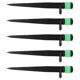 thumbnail image 3 of 100 Uds emisores de goteo pulverizador de goteros de flujo de agua ajustable de 360 ​​grados para sistema de riego de cama de césped de Patio 13cm/5,1 pulgadas verde, 3 of 10
