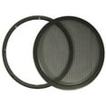 thumbnail image 2 of 8" 8 Inch Mesh Metal Speaker Grill with Double Rings Subwoofer Black, 2 of 3
