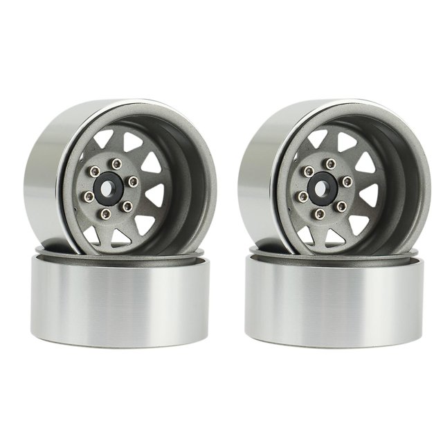4 uds. 1,9 Cubo de rueda para 1/10 Rc Crawler Axial Scx10 90046 ,2 Afortunado Sencillez