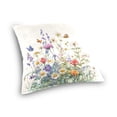 thumbnail image 3 of Fall Decor House Decor Pillow Covers 16*16in Crystal Velvet Sofa Cover Soft and Comfortable Shrink-Resistant Holiday Gifts A Bouquet Of Wildflowers, 3 of 7