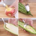 thumbnail image 3 of Ensemble de 5 Cuillères à Fruits Cuillère à Dessert avec Éplucheur de Pamplemousse et Coupe-Pamplemousse, 3 of 9