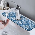 thumbnail image 7 of Kdxio Leaves And Flowers Pattern Non-Slip Diatom Mud Faucet Drain Pad,Self Absorbent Mat for Kitchen Sink for Variety Kitchen & Bathroom Countertops, 7 of 7