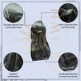 thumbnail image 3 of FOR KINGS. BY KINGS CROWN LMTD SUPPLY Silky Durag Waves 360 - [ MultipleColors ] 360 waver Du Rag with long tails and quadruple stitching - (Black), 3 of 6