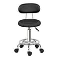 thumbnail image 1 of GoDecor Hydraulic Rolling Round Shape Adjustable Salon Stool Black, 1 of 11
