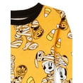 thumbnail image 2 of Mickey Mouse Halloween Toddler Boy and Girl Unisex Cotton Pajama Set, 2-Piece, Sizes 12M-5T, 2 of 4