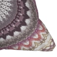 thumbnail image 3 of Society6 Delicate Pink Lavender Mandala by Sheila Wenzel-Ganny Throw Pillow, 3 of 5