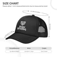 thumbnail image 3 of Hanukkah Jewish Hat Mesh Trucker Hat Funny Baseball Cap Men Women, 3 of 6