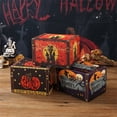 thumbnail image 3 of organization and storage,Halloween Wooden Storage Box Candy Gift Packaging Box Holiday Box Home Atmosphere Decoration, 3 of 8