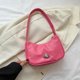 thumbnail image 4 of Bolsos de mano Hobo para mujer, bolsos de moda ligeros, bolso de mano sólido (rojo rosa) Ndcxsfigh Para Estrenar, 4 of 6