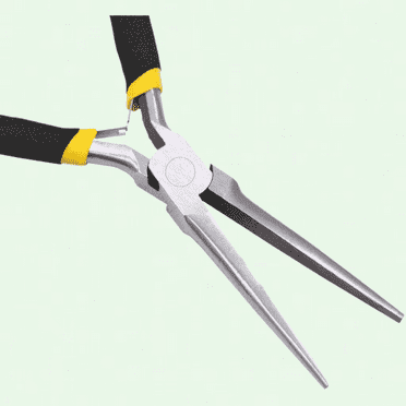 Jewelry Making Mini Needle Nose Pliers, 6 Inch Small Long Nose Pliers for Wire Bending