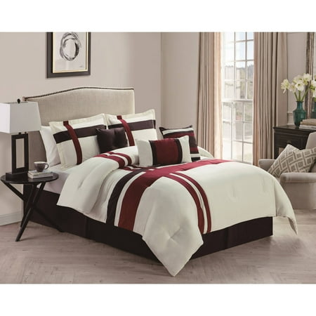 vcny home berkley 7 piece multi colored stripe bedding vcny home berkley 7 piece multi colored stripe bedding