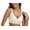 03-Beige, variant on LWP Womens Seamless Bra No Underwire Comfortable Wireless Bralettes Push Up V Neck Bras Full Coverage Everyday Basic Bra