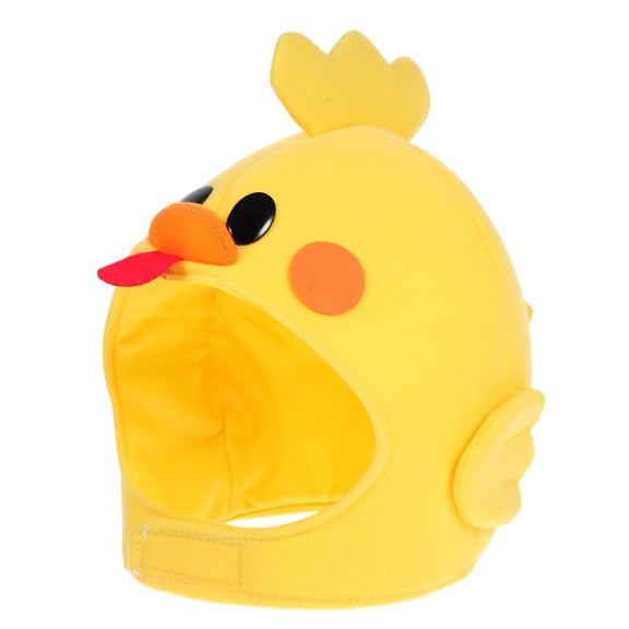 PENIKOKO Cute Little Chick Hat Funny PP Cotton 1-Pack Party Accessory for Themed Events