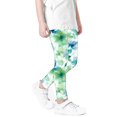 thumbnail image 6 of Odeerbi 3-8 Years Kids Girls Floral Leggings Stretchy Tights Compression Pants Soft Comfortable Ankle Length Pantyhose, 6 of 6