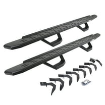 Go Rhino 6962358020PC RB30 Running Boards with Mounting Brackets, 2 Pairs Drop Steps Kit For Chevrolet 15-24 Colorado, GMC 15-24 Canyon (Crew Cab Pickup)