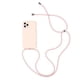 thumbnail image 1 of Fundas originales de silicona líquida para iPhone 14 13 12 11 Pro XS Max X XR SE2 8 7 Plus, funda suave de caramelo + correa para el cuello con cordón cruzado Tan Jianjun unisex, 1 of 2