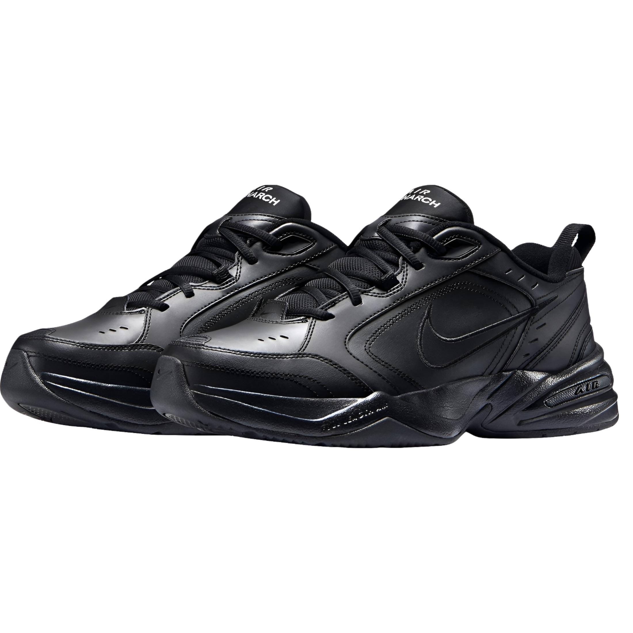 Nike Air Monarch IV Men's Training Shoe Black photo 3