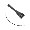 thumbnail image 1 of 3/4 and 4/4 Universal Cello Tailpiece with Tail Rope 2-Piece Aluminum Alloy Pull Plate Adjustable, 1 of 6