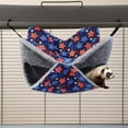 thumbnail image 3 of 2pcs Pet Ferret Double Layer Tunnel Set Pet Mouse For Hiding Hanging And Sleeping Playing Nest Bed Sleeping, 3 of 8