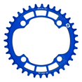 thumbnail image 1 of Plato para multiplicacion redonda de bicicleta de montaña 36D 104BCD azul Sulane, 1 of 3