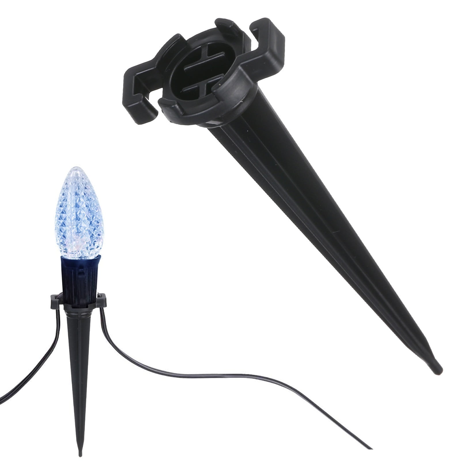 4.5inch Universal Light Stake For C7C9 Light Yard Stakes decoration Outdoor Electronic Screwdriver Set Mini Drill Cordless Screwdriver Set