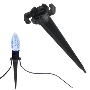 4.5inch Prise de lumière universelle pour C7C9 Light Yard Stakes décoration Outdoor Electronic tournevis Set Mini Jeu de tournevis sans fil de forage