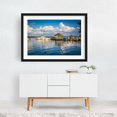 thumbnail image 2 of Docked on the Potomac - Alexandria Virginia Photography Black Framed Wall Art Print 24 x 36 inches, 2 of 4