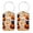 Multi3, variant on RATGON 2 Pack Luggage tag PU Leather with Stainless Steel Loop Pumpkin Blue Magic Hat Travel Trip