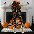 thumbnail image 5 of Elastic Leggings, Women -lift Quick-drying Stretch Pants, Halloween Printed Skinny Trousers Fashion Costumes - Hat, 5 of 10