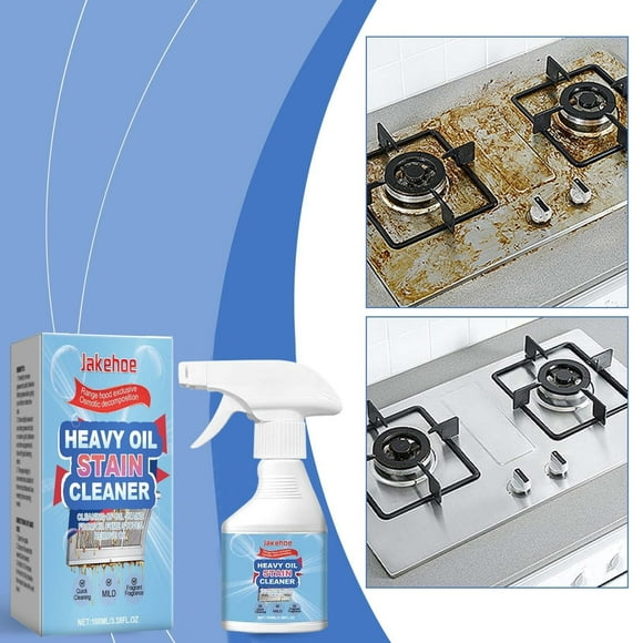 Heavy Oil Cleaner Limescale Grease Remover Household Stain Remover Grease Cleaner Dinner Plates Dishes Cleaning Multifunctional Cleaning 100mlFeatures:ALL-PURPOSE CLEANING SPRAY: All Purpose