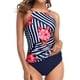 thumbnail image 1 of Traje de baño para mujer Correas de cuello regulables Talle alto Estilo casual Trajes de baño divididos cómodos y elegantes para fiestas en la playa Tipo 5 S, 1 of 5