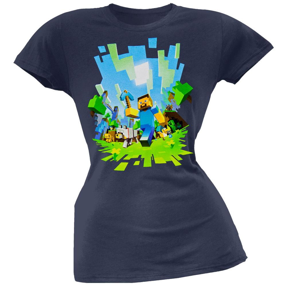 uniqlo minecraft shirt